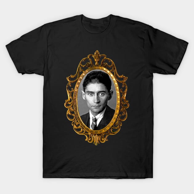 Franz Kafka T-Shirt by TheLiterarian